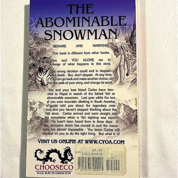 Choose Your Own Adventure Book.  Several Different Endings. - Picture 3 of 4